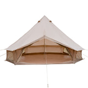 Oxford Bell Tent 13.1FT with Stove Jack for Family Camping