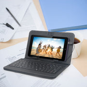 KOCASO Generic USB Keyborad & Leather Case Cover for MX780 Tablet PC in Black