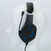 Gaming Headsets Stereo Bass Over Ear Headphones w/LED Light Earmuff w/ Mic 3.5mm Plug USB 6.72FT Cord Fit For PS4/PS Vita/XBOX One S/PC/Laptop/Compute