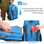 36L Waterproof Hiking Backpack with Ergonomic Design