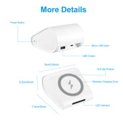 Qi Wireless Charger 10400mAh Power Bank 5W Wireless Charger Pad 2.1A USB Charge Port Portable Battery Charger for iPhone XS MAX XR Galaxy S10 S9+ Note