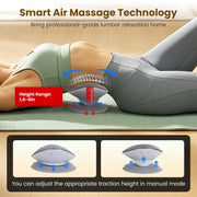Electric Lumbar Traction Device with Heat & Massage