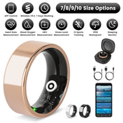 Smart Ring Health Tracker with Sleep & Fitness Monitoring