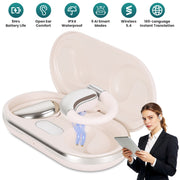 AI Translation Earbuds with 165 Languages & Open-Ear Design
