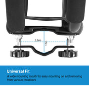 Title: 1 Pair Universal J-Bar Kayak Carrier 220LBS Load Heavy Duty Canoe Car Top Mount Carrier Roof Rack w/ 2Pcs Tie Down Straps