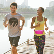 Unisex Sport Waist Pack Running Belt Bag Pouch Adjustable Bounce Free Sweat-Proof Lightweight Slim