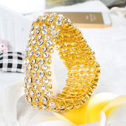 Gold Rhinestone Bling Bracelet