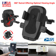 Car Phone Mount Universal 360¡ Rotation Phone Holder Air Vent Car Phone Mount Stand for iPhone XS/XS Max/XS/X Galaxy S10/S9+/S8 Google Huawei