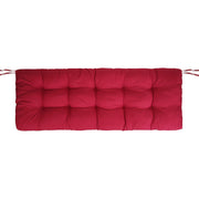 Bench Seat Cushion For Indoor Outdoor Furniture Non Slip Long Chair Cushion with Ties Strap Swing Cushion 51.18x19.68IN For Garden Patio Balcony Entry