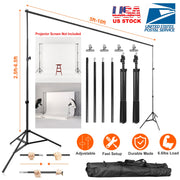 Backdrop Stand 6.5x10ft Adjustable Photography Support System