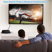 H96 Max+ Android 8.1 TV Box RK3328 Quad Core 4GB / 64GB UHD 4K VP9 H.265 WiFiUSB3.0 Smart Streaming Media Player US Plug