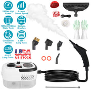 2500W Handheld Steam Cleaner with 6 Speed Settings & Gloves