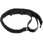 Tactical Paracord Sling Adjustable Paracord Strap Gun Belt Rifle Gun Sling w/ Dual Point 360 Degree Swivel Rotating Latches