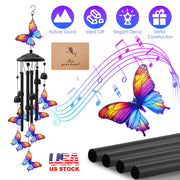 Metal Wind Chimes with Aluminum Tubes for Outdoor Garden Decor