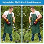 Ergonomic Trimmer Handle Grip with Shoulder Strap Universal Fit Lawn Trimmer Extension Handle with Bracket Clamp String Trimmer Handle for Lawn Care L