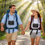 Wearable Waist Fan with 16000mAh Power Bank & Dual Turbines