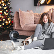 380W Space Heater with 30° Tilting Angle 3S Fast Heating Portable Desktop Electric Heater For Indoor Use With Overheat Protection Tip Over Protection