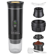 Portable Espresso Machine with Self-Heating & 7500mAh Battery