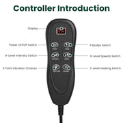 Full Body Electric Massage Mat with Heating and Vibration