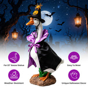 Halloween Porch Goose Costume for 23" Statue - 4 Styles