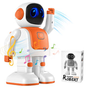AI Dancing Robot Toy Smart Interactive Learning & Entertainment Robot for Kids with Bluetooth Music Programmable Moves Voice Assistant