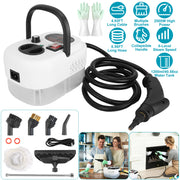 2500W Handheld Steam Cleaner with 6 Speed Settings & Gloves