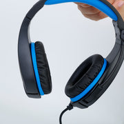Gaming Headsets Stereo Bass Over Ear Headphones w/LED Light Earmuff w/ Mic 3.5mm Plug USB 6.72FT Cord Fit For PS4/PS Vita/XBOX One S/PC/Laptop/Compute