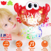 Frog Musical Bubble Bath Maker Baby Bath Toys for Bathtubs Toddler Bubble Machine for Bath Fun
