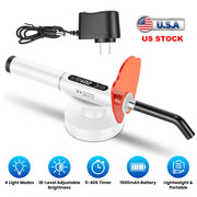 Dental Curing Light with 4 Modes & Adjustable Timer