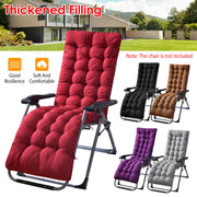 66.92x22.04in Thickened Chaise Lounger Cushion Recliner Rocking Chair Sofa Mat Deck Chair Cushion
