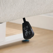Mid-Back Velvet Office Chair with Memory Foam Cushion
