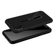 Finger Strap Phone Case for iPhone X Drop-protection Finger Ring Rugged Phone Case with Kickstand Dual Layer Case