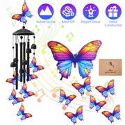 Metal Wind Chimes with Aluminum Tubes for Outdoor Garden Decor