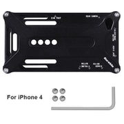 Black Transformer Decepticon Aluminum Bumper Case for iPhone 4/4S