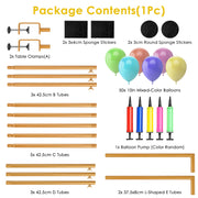 Adjustable Table Arch Stand for Balloon & Floral Decorations
