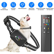 Dog Training Collar with Remote and Bark Control