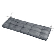 Bench Seat Cushion For Indoor Outdoor Furniture Non Slip Long Chair Cushion with Ties Strap Waterproof Swing Cushion 51.18x19.68IN For Garden Patio Ba