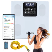 Smart Body Composition Scale with App Sync & 18 Health Metrics