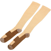 Unisex Copper Compression Socks Women Man Durable Hose Graduated Support Socks for Running Nursing Shin Splints Edema Swelling Recovery