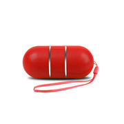 Ultra-Portable Rainbow LED Wireless Speaker - Red
