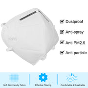 10 PCS Disposable KN95 Mask FFP2 Soft Breathable Protective Mask 95% Filtration Safety Masks Non-woven Fabric Face Mouth Mask