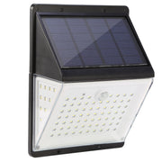 Solar Lights 88 LEDs Wall Lamps Outdoor 120¡ Motion Sensor Sound Control Lightings 270¡Illumination IP65 Waterproof w/ 2.5m Extend Wire for Garage Gar