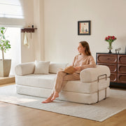 78.8" Convertible Floor Sofa Bed with High Density Foam