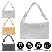 Women Glitter Evening Bags Shiny Rhinestone Lady Handbag Purses for Parties Wedding Cocktail