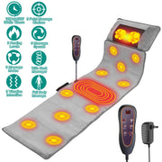 Full Body Massage Mat with Heat and Neck Pillow