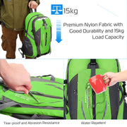 36L Waterproof Hiking Backpack with Ergonomic Design