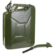 20L Gas Can 5 Gallon Spill Proof Gasoline Fuel Jerry Can Heavy Duty Steel