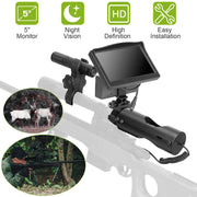 Night Vision Scope Digital Camera Infrared Rifle Scope 850nm Hunting Scope System w/ IR Torch System 5Ó Monitor