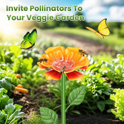 Metal Bee Watering Stations with Anti-Drowning Design (6-Pack)