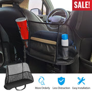 Car Net Pocket Handbag Holder Car Storage Netting Pouch Seat Side Storage Mesh Organizers Bag For Purse Phone Documents Barrier Pets Kids At Backseat
